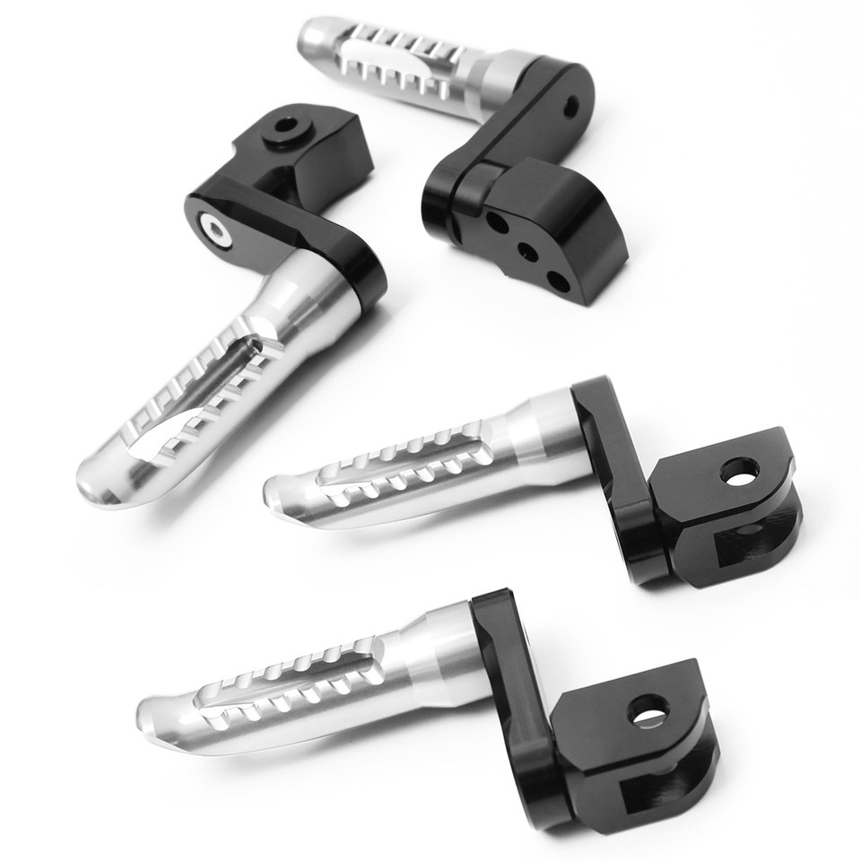 BOB 40mm Riser Titanium Front Rear Foot Pegs For CBR1000F 90-92 93 94 ...