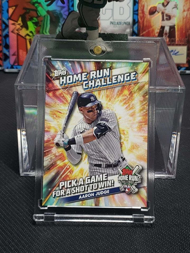 2024 Topps Series 1 - Home Run Challenge Code Card #HRC-17 Aaron Judge - Image 2 of 3