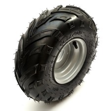 Wheel & Tyre 145x70-6 Knobbly Tread LHD Left Front / Rear Quad Bike ATV