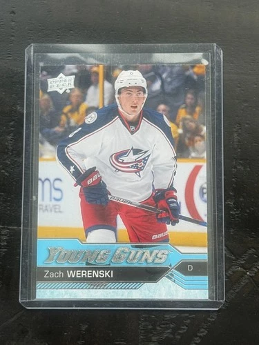 2016 UPPER DECK #224 ZACH WERENSKI YOUNG GUNS RC