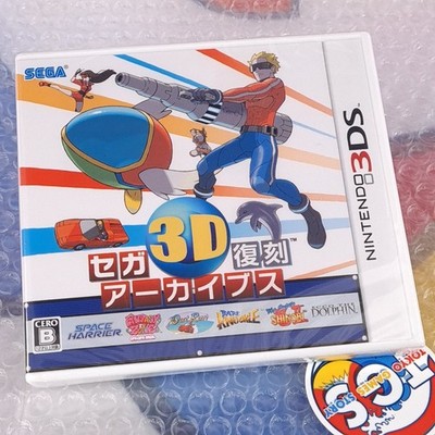 Sega 3D Fukkoku Archives Nintendo 3DS NTSC-Japan Game [Neuf/New Factory Sealed]