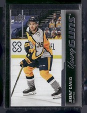 2021-22 Upper Deck #237 Jeremy Davies Young Guns Rookie RC