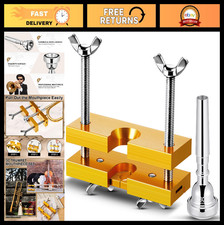 2 Pcs Adjustable Trumpet Mouthpiece Puller Tool - Silver Remover for Beginners 