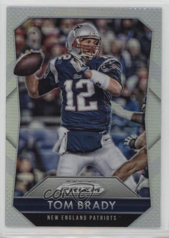 2015 Panini Prizm Silver Prizm Tom Brady #12
