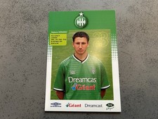 Carte Joueur ASSE Stéphane Hernandez saison 2000/2001 AS St Etienne foot