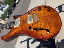 2011 PRS Hollowbody II Piezo Double 10 Top Honeyburst Birds 5.7 lbs w/ VIDEO