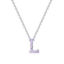 Women Girls Initial Letter Necklaces,Initial Baseball Number Birthstone Neckl...
