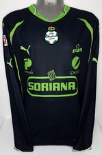 CAMISETA JERSEY ORIGINAL PUMA SANTOS LAGUNA MEXICO LS LONG M AWAY 2011 PERALTA