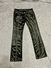 Roberto Cavalli Women s Low Rise Vintage Dark Wash Flared Jeans Size 40