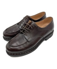42ND ROYAL HIGHLAND Apron Front Derby U-Tip Shoes Brown Size: SIZE 42