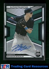 2023 Panini Elite Extra Edition #47 Brandon Winokur Signatures