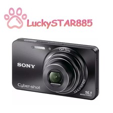 SONY Cyber-shot DSC-W570 16.1MP Digital Camera 5x Optical Zoom720p HD Black