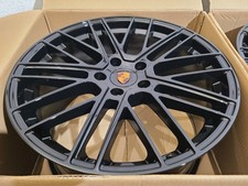 21 Black Porsche Cayenne S Panamera Ii Gts Original Wheels Taycan Oem Caps 21 Black Porsche Cayenne S Panamera Ii Gts Original Wheels Taycan Oem Caps