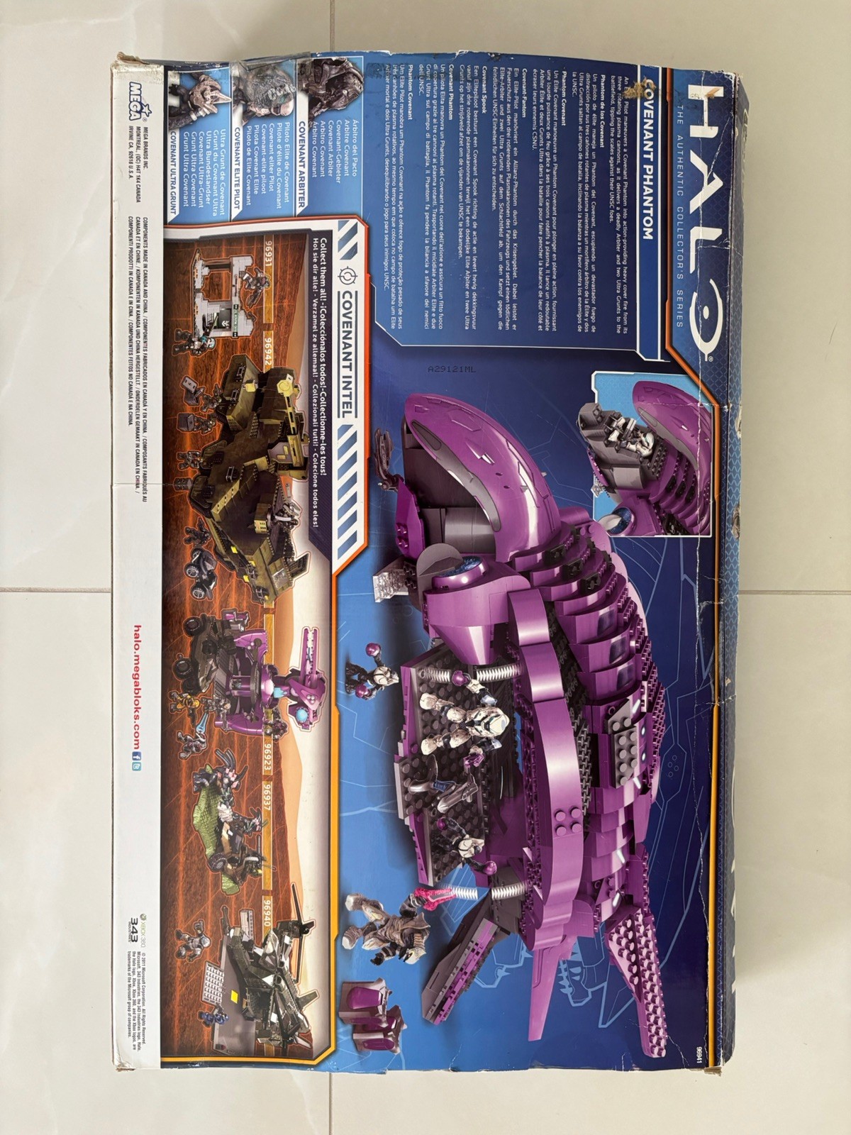 Mega Block Phantom Halo Mega Bloks Construx Lot Covenant Phantom 30+ MiniFigures Vehicles ...