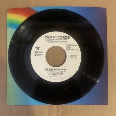 Black Friday 45 Sale -Oak Ridge Boys, It Takes A Little Rain, Promo