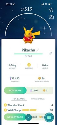 Pokémon Go Shiny Pikachu wearing an Indonesia football jersey- Trade Or PTC