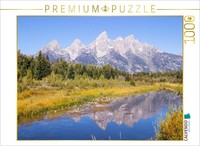 Calvendo Puzzle Grand Teton National Park | 1000 Pieces, Finished Size 25.2 × 18