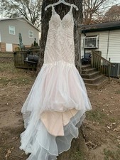 Savy Bride Boutique Wedding Dress Size 4 Ivory Lace