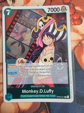 One Piece CCG Monkey.D.Luffy  OP02-041 Paramount War Foil English Rare