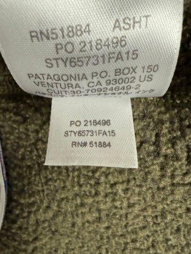 Patagonia Better Sweater Fleece Kids XL Brown Full Zip Outdoors Gorp Jacket - Picture 7 of 8