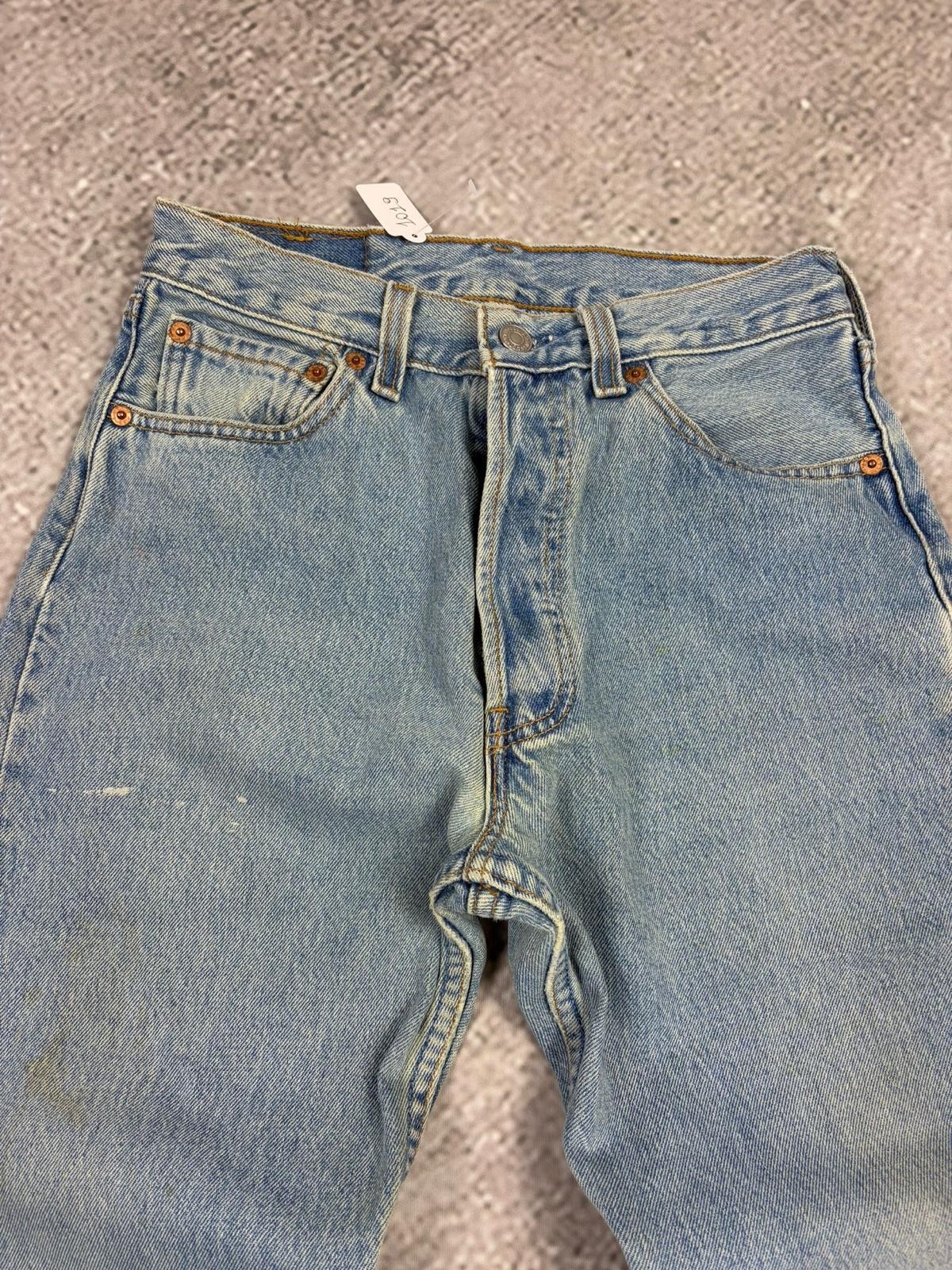 Levi’s 501 Made in USA 90’s/2000 Rare Vintage Faded Jeans Streetwear (J-1019) image 9