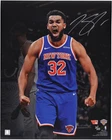 Karl-Anthony Towns New York Knicks Signed 16" x 20" Unleashed Photo - LE of 25