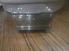 JOSEPH FRAGET SILVERPLATE ETROG BOX C. 1851-1859