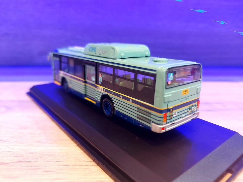 CMNL UKBUS JB1008 Mitsubishi Fuso KL-MP37 JM CNG 10.5m Sendai City Bus - Image 4 of 4