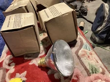 WeatherProof Floodlight 150 Watt 130 Volts Clear Light Bulb Lot Of 6