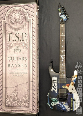 LTD KH-WZ KIRK HAMMETT MODELL E-Gitarre mit Hartschalenkoffer aus Japan