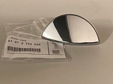Original Abdeckung verchromt links MINI Cooper One R55 R56 R57 R58 61672752559