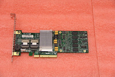 Supermicro AOC-SAS2LP-H8IR 8 Port SAS SATA 6GBs Raid Controller