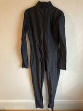 Girls Black Jumpsuit. Perfect for Halloween and in great condition 