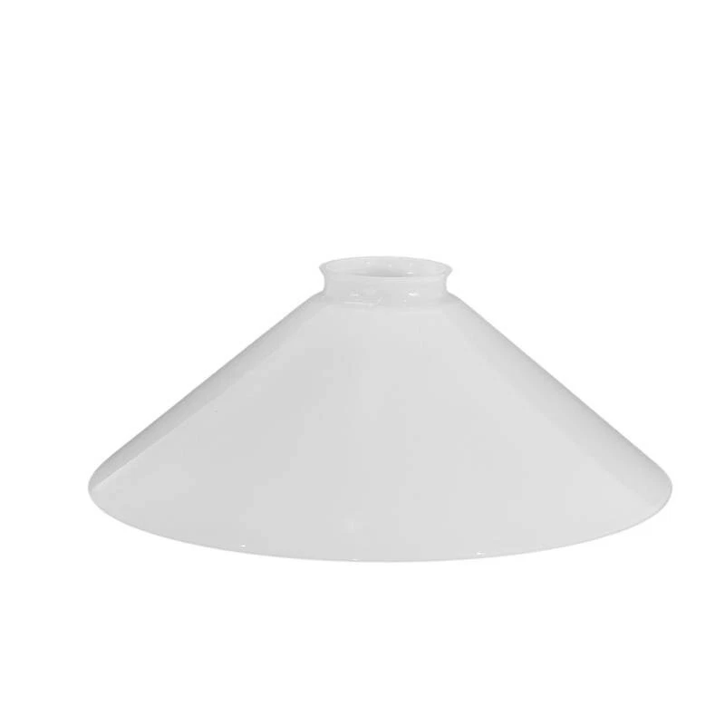 E27 Glas Lampenschirm Ersatzglas Zylinder 9 Cm – Milchig Weiß, Robust & Passend Für Hänge-, Wand- Und