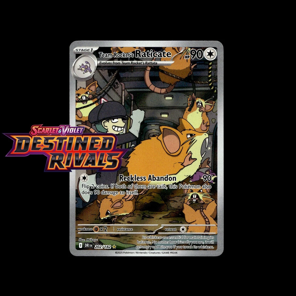 Team Rocket's Raticate Pokémon TCG Cards for sale | eBay