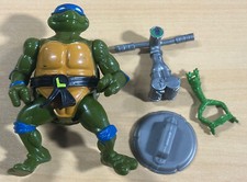 Vintage 1991 Playmates TMNT Teenage Mutant Ninja Turtles Head Droppin Leo