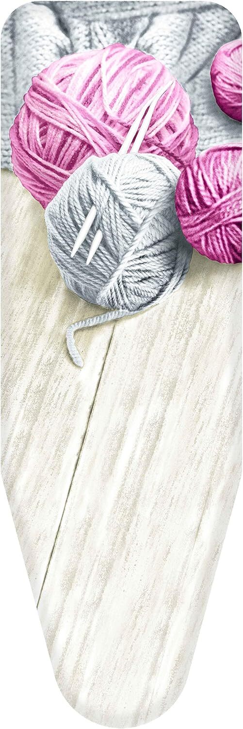 Colombo Foderina da Stiro 140x55 cm GOMITOLI Rosa Taglia XL