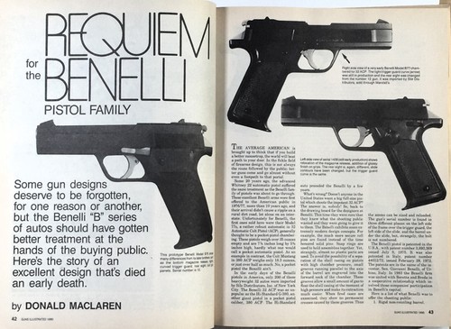 GUNS Illustrated 1990 Book on Rifles, Shot Guns, Pistols "For Gun Buffs" - Picture 3 of 3