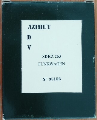 ADV AZIMUT 1/35 SDKFZ 263 FUNKWAGEN