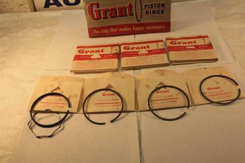 MG MGA MKII & Magnette Piston Rings +.020" 4-ring Grant 1962-1964