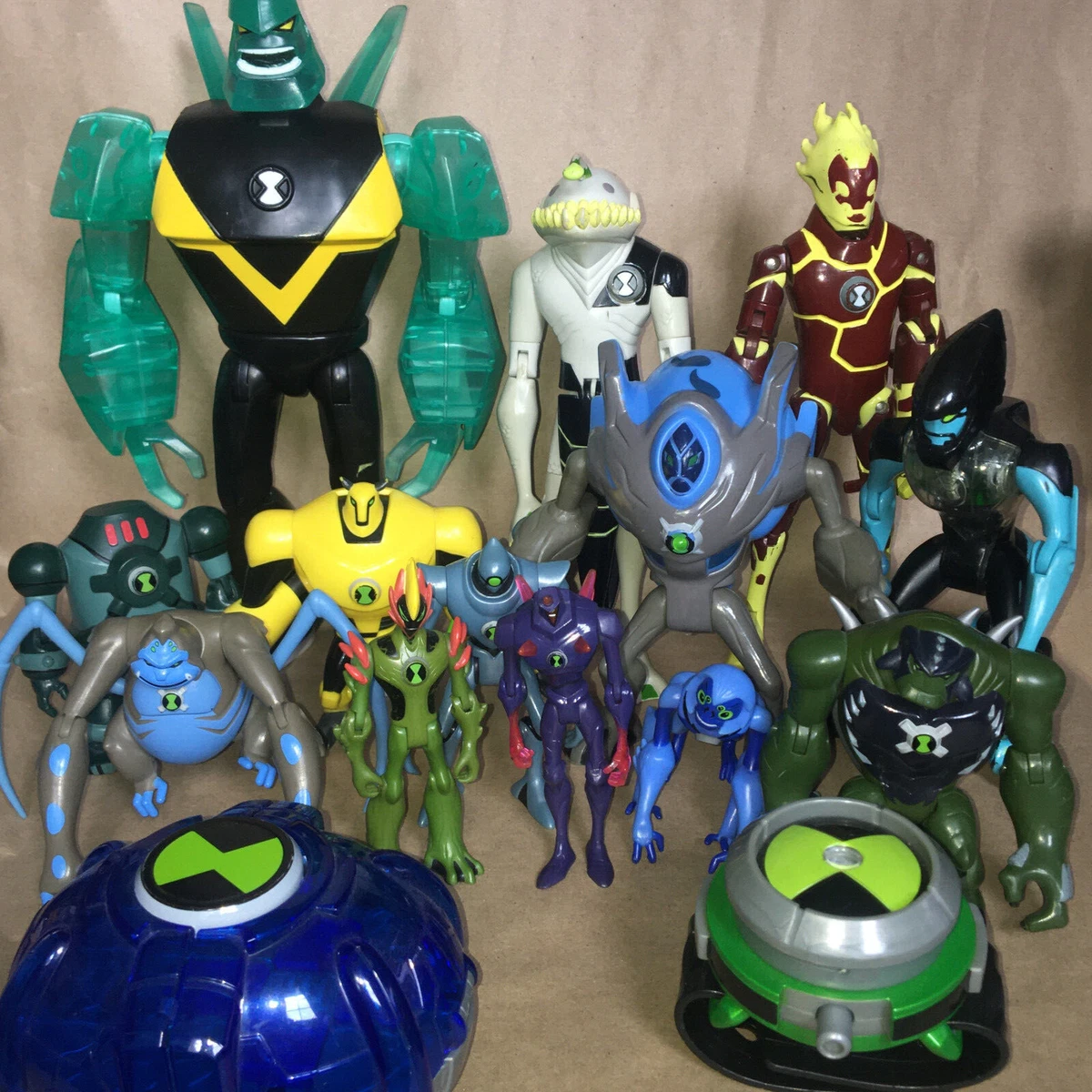 Omnitrix Action Figures for Children, Aliens Heatblast, Modelo