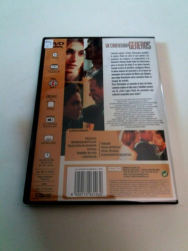 DVD "LA CONFUSION DE GENEROS" COMO NUEVO ILAN DURAN COHEN PASCAL GREGORY VINCENT - Picture 2 of 2