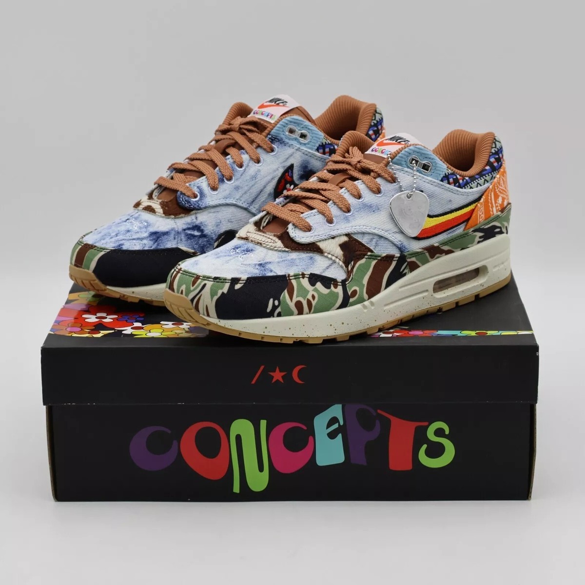 ★値引き相談可★Concepts × NIKE AIR MAX 1 US 9 Size 9 - Nike Air Max 1 SP x Concepts Far Out 2022 195870705718| eBay