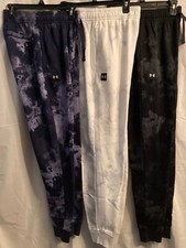 NWT Men's Under Armour Rival Fleece Dye Joggers assorted