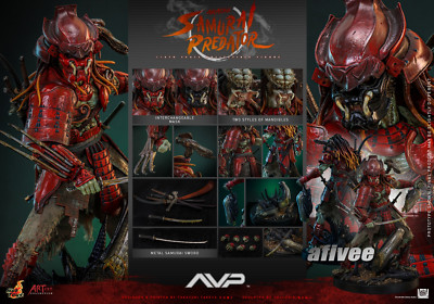 HOTTOYS HT1/6 AC06 Alien Predator Red Ghost Samurai Predator | eBay