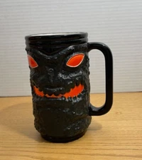 Spooky Halloween Tiki Beer Stein Coffee Mug Ceramic Cup Gothic Scary Prop 16 oz
