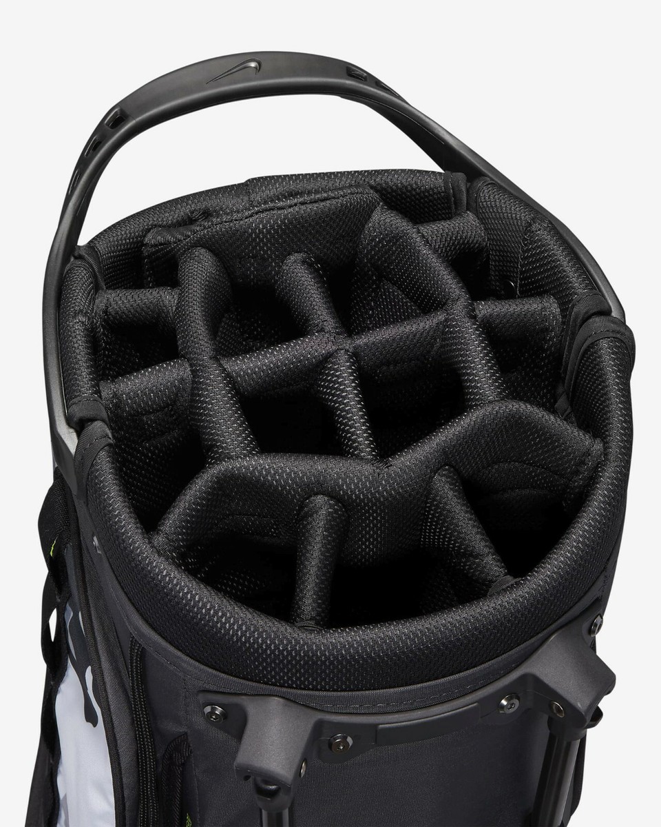 New Nike Air Hybrid 2 Golf Stand Bag Black Camo Volt Limited