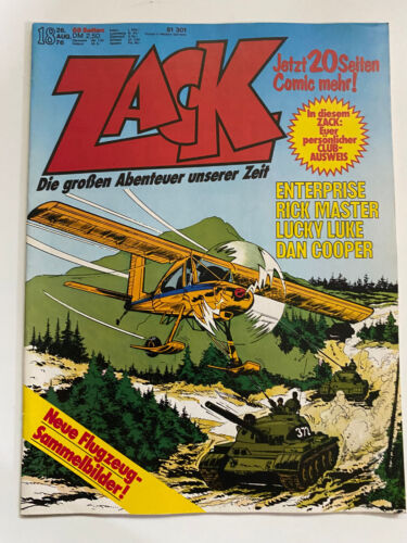 ZACK Comic Hefte Auswahl 1976 Sammlung Geschenk TOP Poster Beilage Sammelalbum - Bild 28 von 48