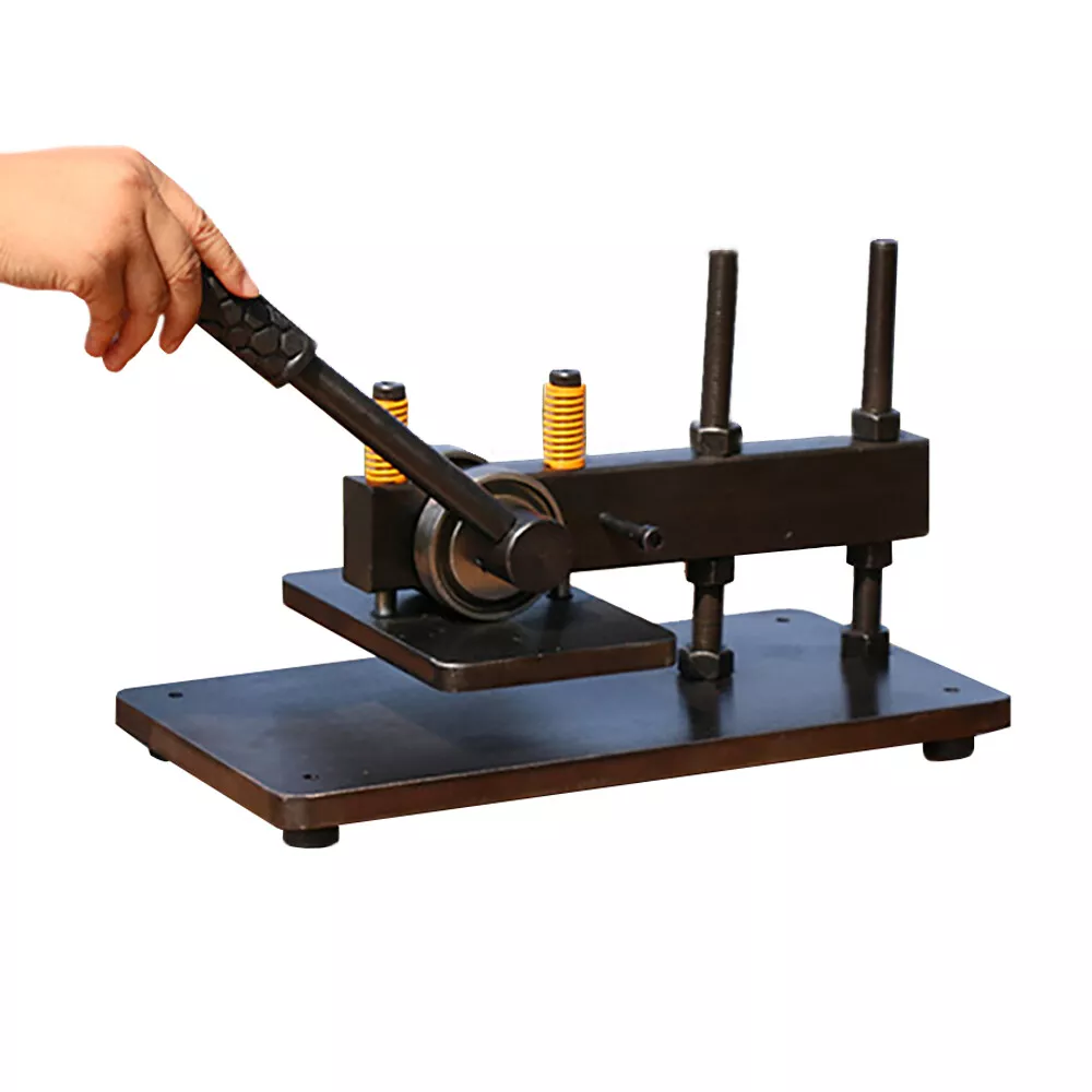 Manual Die Cutting Machine Die Punching Press Machine Leather Cutter 18CMx12CM