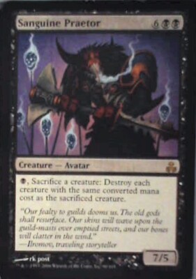 Sanguine Praetor - Guildpact: #60, Magic: The Gathering Nm R155 | eBay